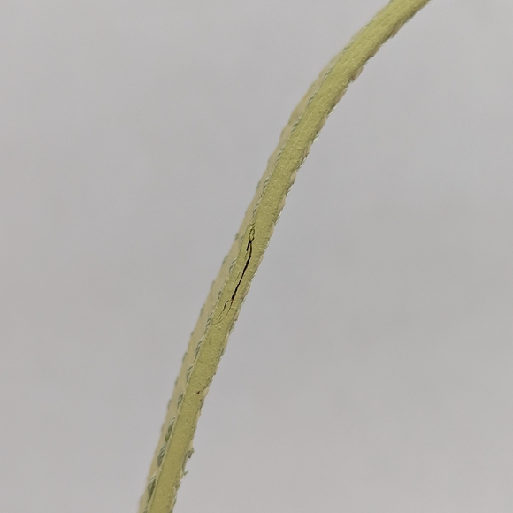 NWT Talbots Purse Crocodile Embossed Lime Green Leather Top Handle Handbag Y2K - Picture 14 of 15